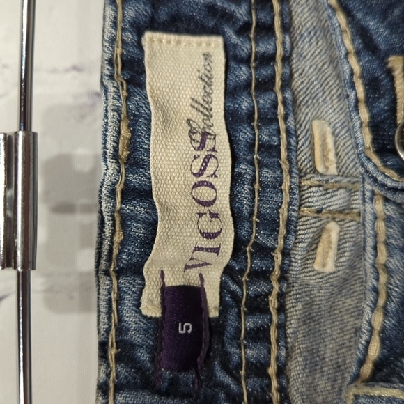Vigoss Fit Boot cut Distressed Jeans - Picture 5 of 8